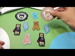 Logo Designer Custom Patches For Jacket Washable Iron On Embroidered Patches