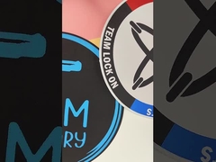 Spinnende Techniken stickten Eisen auf Flecken, Twill-, dengewebe Zusätze kleidet