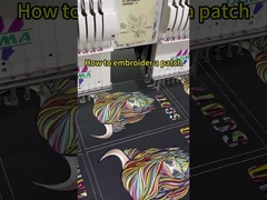 Selbstklebende gestickte Aufnäher zum Aufbügeln, individuelle Aufnäher für Sicherheitsuniformen