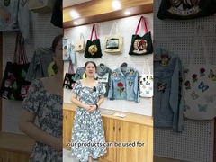 Kundenspezifische Großhandelsstickerei bessert Eisen auf gesponnenen Flecken für Kleidung aus