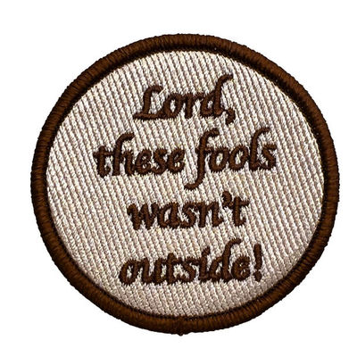 Wörter entwerfen kundenspezifischen Logo Embroidery Patches, den PMS wiederverwendbares Stainable färbt