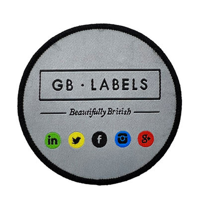 Pandone Farbe Aufbügler zum Aufbügeln für Jacken Klett-Patches Custom für Jeans