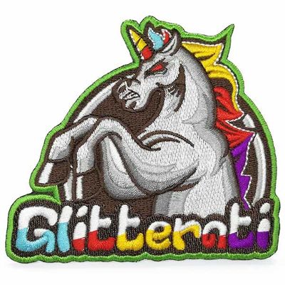 Selbstklebendes Eisen auf den gestickten Flecken nicht giftig für Kleidung