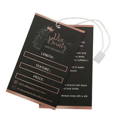 Fachkundige kundenspezifische Waren Hang Tags Clothing Labels Hangtags