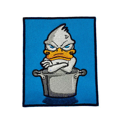 Wärmeübertragungs-Stickerei-Flecken-Twill-Flausch Pantone PMS für Kleidung