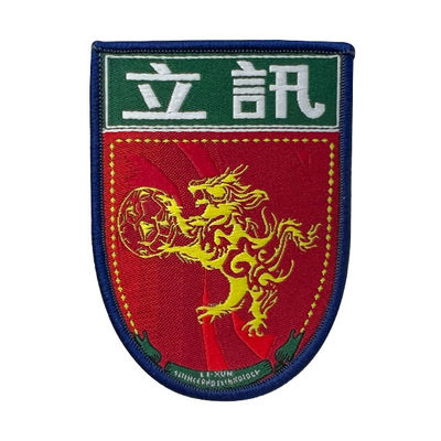 Das kundenspezifische chinesische gesponnene Element-Garn bessert heiße Schmelze mit Merrow-Grenze aus