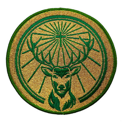 Kundenspezifische Kleidungs-Stickerei-Flecken Logo Iron On Embroidered Patchs selbstklebende