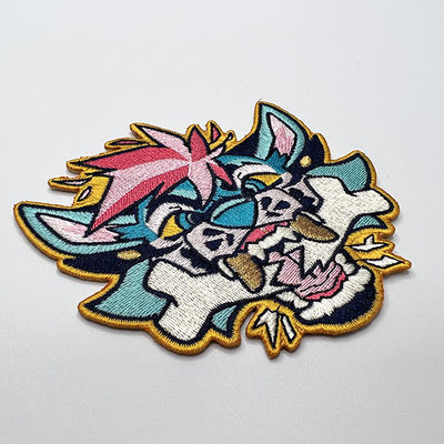 STICKEREI-Flecken-Mähdrescher Manga Dragons OEKO-TEX Standardgesponnen für Cosplay-Kleidung