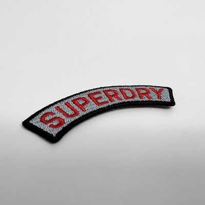 Logo Designer Custom Patches For-Jacken-waschbares Eisen auf gestickten Flecken