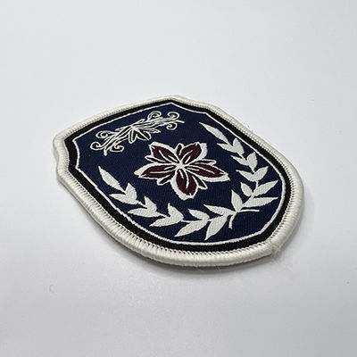 Professionelle Jacke Custom Woven Patches Patches zum Aufbügeln für Kleidung