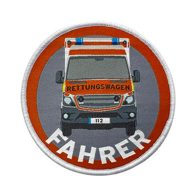 Krankenwagen-Rettungs-kundenspezifisches Hemd-Flecken Waschbare Pantone-Farbe für Hemden-Stoff