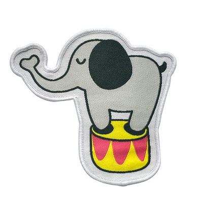 Karton Kinder gewebte niedliche Kleidung Patches Stitch Iron On Patch Schrumpffest