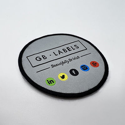Pandone Farbe Aufbügler zum Aufbügeln für Jacken Klett-Patches Custom für Jeans