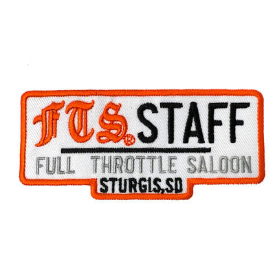 Kundenspezifische Großhandelsstickerei Logo Patch Iron On Badges für Kleidung
