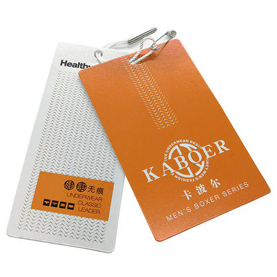 Kundenspezifische Druck-Kleidung Hang Tags 250gsm - Material des Kraftpapier-2000gsm