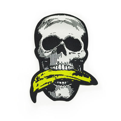 Ausweise reden Eisen auf gesponnenem Flecken kundenspezifischer Logo Patches For Clothes an