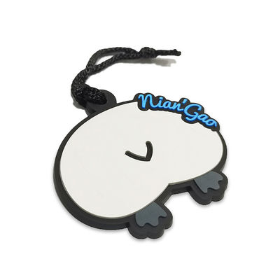 Kühles flexibles Gummi- PVC bessert leichtes 3D züchtete Gummi-Logo Patch aus