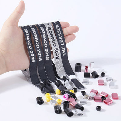 Festival gesponnene Größen-kundenspezifische Konzert-Manschetten der Handgelenk-Band-35*1.5cm