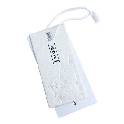 Kundenspezifisch eigene Marken-Logo Hang Tag Cardboard Hangtags For-Kleidung