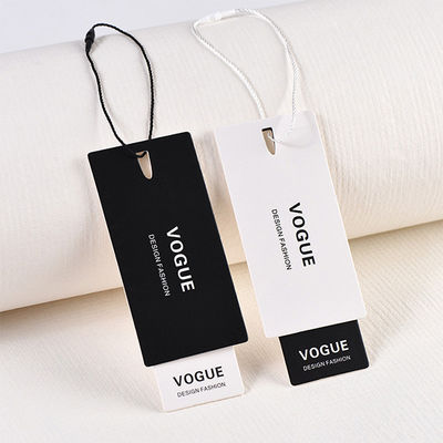 Kundenspezifisch eigene Marken-Logo Hang Tag Cardboard Hangtags For-Kleidung