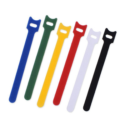 Polyester/Nylonhaken-und Schleifen-Bügel-Flausch-Kabelbinder 15*1.5cm