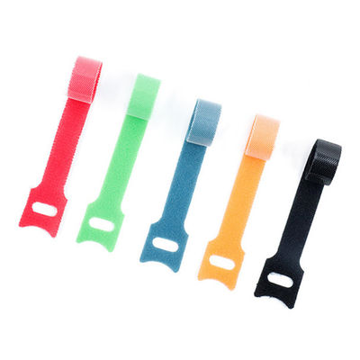 Polyester/Nylonhaken-und Schleifen-Bügel-Flausch-Kabelbinder 15*1.5cm