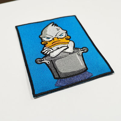 Wärmeübertragungs-Stickerei-Flecken-Twill-Flausch Pantone PMS für Kleidung