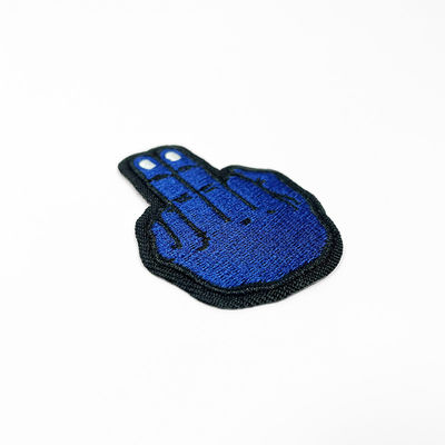 Kleid-Ptaches-Hersteller-Laser schnitt Grenzkundenspezifische Marke Logo Embroidery Patches