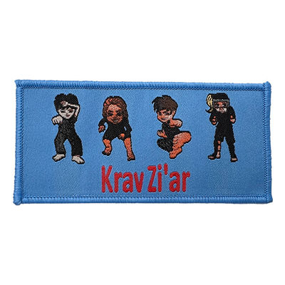 Kongfu-Kinder bügeln auf gesponnenen Aufkleber-Gewebe-Baumwollklebenden Flecken für Kleidung