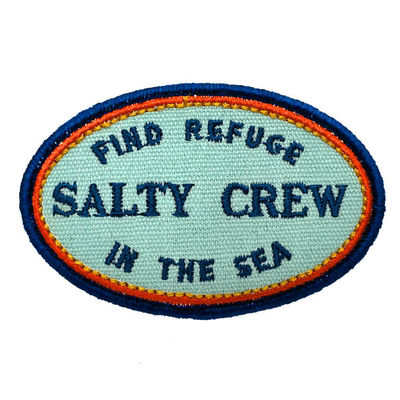 Bessert 4 Farbe gestickter Buchstabe Merrow-Grenzclub-Schulflecken mit Eisen auf Schutzträger aus