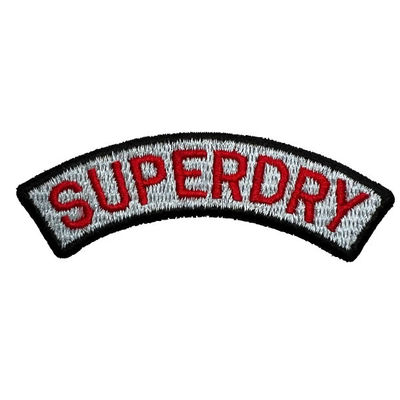 Logo Designer Custom Patches For-Jacken-waschbares Eisen auf gestickten Flecken