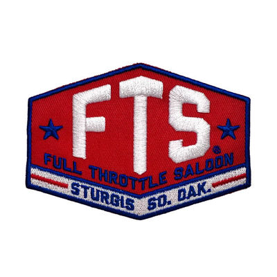 Radfahrer-Westen-kundenspezifischer Stickerei-Flecken für Jacken-nicht schrumpfen waschbar