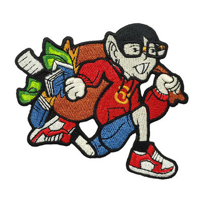 Gestickter Sport bügelt auf Flecken-Twill-Segeltuch Pantone für Stoff